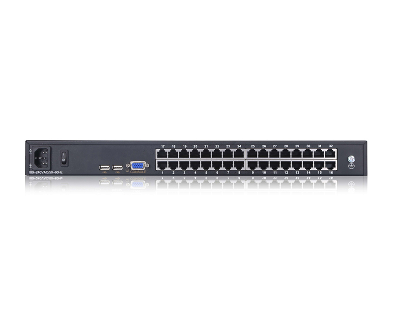 机架式32口USB CAT5 KVM切换器